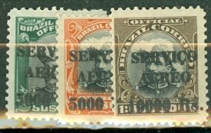 PT: Brazil C1-16 mint CV $155.40; scan shows only a few