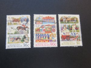 Australia 1987 Sc 1019,21-22 FU