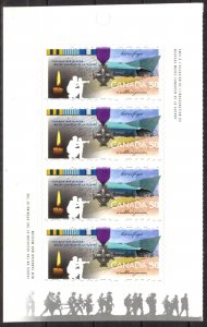 Canada 2005 Canadian War Museum Mi. 2277 strip of 4 MNH