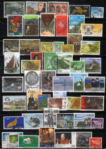 Ireland Stamp Collection 50 Different Birds Ships Architecture ZAYIX 112622S26