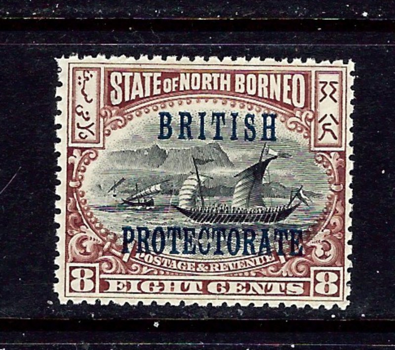 North Borneo 111 MNH 1901 Overprint