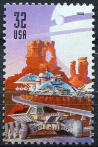 United States Sc#3238 MNH, 32c multi, Space Discovery Issue (1998)