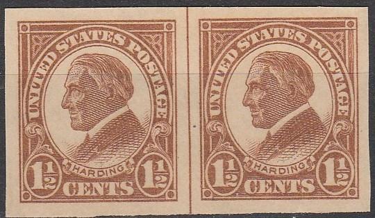 US #576 MNH Pair  CV $6.00 (A5205)