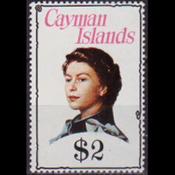 CAYMAN IS. 1974 - Scott# 345 Queen $2 NH