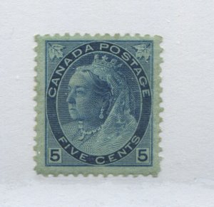 QV 1898 Numeral 5 cents unmounted mint NH spotty gum