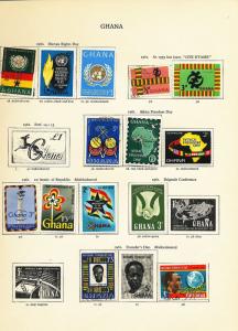 GHANA 1952/61 Mint &Used Collection Appx 100 Items (AU10775)