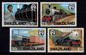 Swaziland 1984 20th Anniversary of Swaziland Railways, Set [Unused]