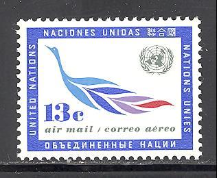 U. N. Sc # C10 mint NH (RS)