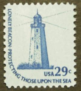 # 1605 29c Sandy Hook Lighthouse, NJ, dull gum, MNH (6996)