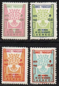 Paraguay Sc #C265-C268 Mint Hinged