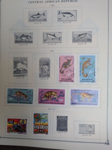 collection on pages Central African Republic HU: SMOKY!! CV $65