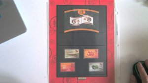WORLDWIDE 2001 YEAR OF THE SNAKE COLLECTION MNH