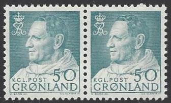 Greenland #58 MNH Pair