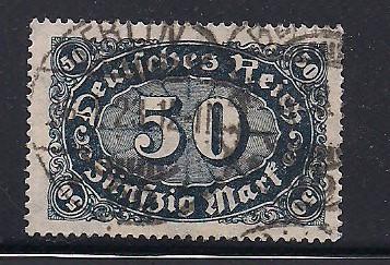 Germany Sc. # 198 Used Inflation Wmk. 126 - L120