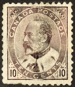 Canada Stamps # 93 Unused VF Scott Value $400.00