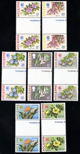 Bermuda Stamps # 322-8 MNH XF Gutter Pairs Scott Value $71.00