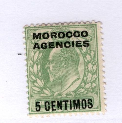 Morocco Agencies #34a MH - Stamp - CAT VALUE $9.25