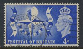 GB George VI  SG 514 Used