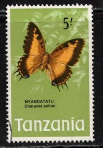 TANZANIA Scott # 47 Used - Butterfly