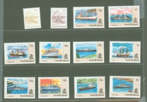 Norfolk Island #479-490  Single (Complete Set)