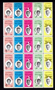 US Christmas Seals.  Boys Ranch 1969  Colorado   Mint    Lot 200538 -19