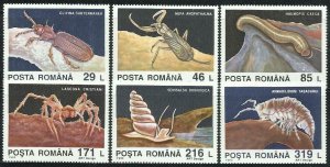 1993 Romania 4942-4947 Insects 4,00 €