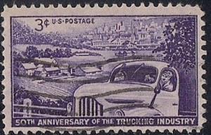 1025 3 cent Trucking Industry F-VF used