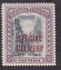 Bahamas # E3, Special Delivery, Mint Hinged.