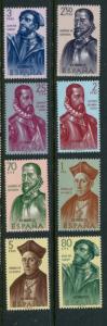 Spain #1131-8 MNH