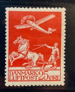 Denmark Sc. #C3 mint hinged
