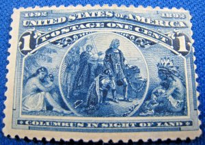 UNITED STATES - 1893 - SCOTT #230  -  MH   (jpu3)