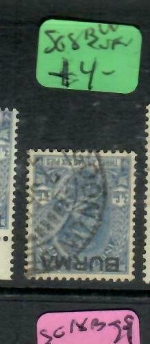 BURMA (P0202B)  KGV  3A 6P SG 8BW VFU