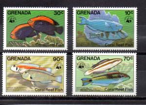 Grenada 1211-1214 MNH