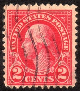 1923, US 2c, Washington, Used, Sc 554