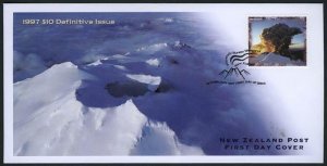 New Zealand 1412,FDC. Scenic Views 1997.Mount Ruapehu.