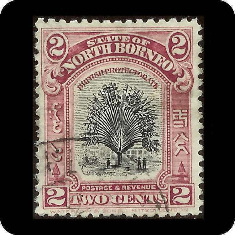 North Borneo - Scott # 168 - Used perf 12 1/2