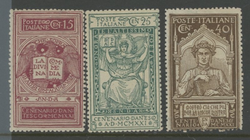 Italy #133-135 Unused Single (Complete Set)