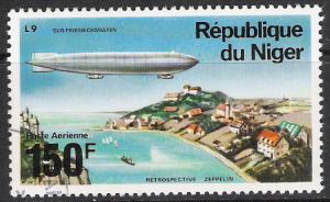 Niger #C275 Airmail Zepplin CTO