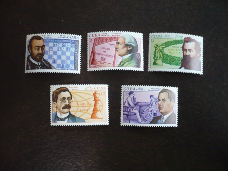 Stamps - Cuba - Scott# 2042-2046 - Mint Hinged Set of 5 Stamps