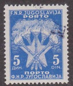 Yugoslavia J69 - postage due - torches