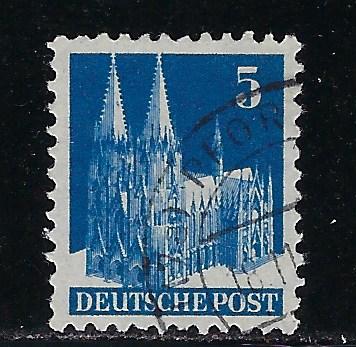 Germany AM Post Scott # 636, used
