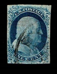 Scott #9 VF-used. SCV - $80.00