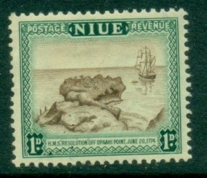 Niue 1950 Pictorial 1d MLH