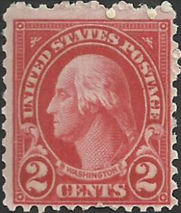 # 634 MINT NEVER HINGED ( MNH ) Carmine George Washington