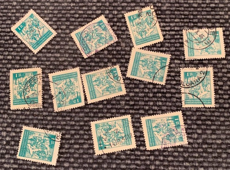 174 Yugoslavia - Collector or Dealer Stock 12 stamps