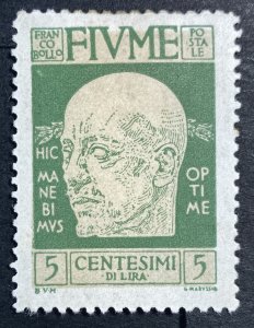 AlexStamps FIUME #86 XF Mint