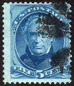 1875, US 5c, Zachary Taylor, Used, Sc 179