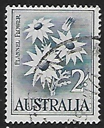 Australia # 327 - Flannel Flower - Used....(GR8)