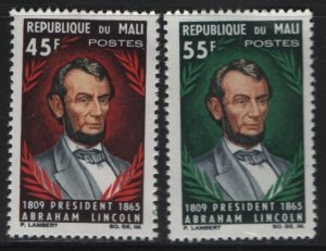 MALI 72-73  MNH   LINCOLN  SET