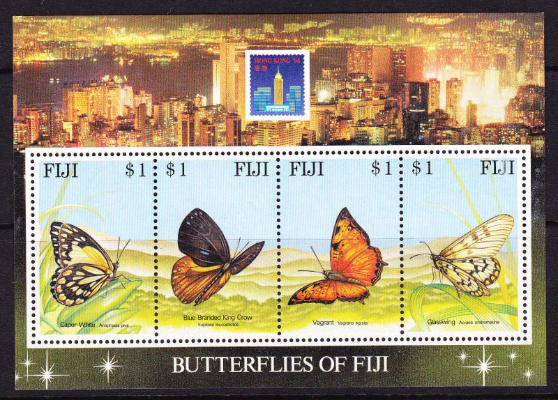 FIJI 1994 BUTTERFLIES M/S MNH  